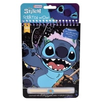 Libro Con Actividades Para Raspar Con Lapiz - Stitch