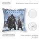 thumbnail image 5 of God of Wars Fundas de almohada de terciopelo con tema, regalos de funda de almohada, decoración para el hogar, cojín de lanzar, regalo de cumpleaños para fans y parejas. 40cm x 40cm., 5 of 6