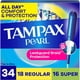 thumbnail image 1 of Tampax Pearl Tampons for Women Multipack, with LeakGuard Braid, 1 of 3