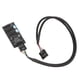 thumbnail image 3 of Placa Base USB 2,0, Cabezal De 9 Pines, 1 A 3, Cable Conector LED Para Ventilador De Concentrador De Extensión, 3 of 5