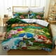 thumbnail image 1 of Sonic The Hedgehog Cartoon Quilt Duvet Cover Set Home Textiles Pillowcase3-Piece Bedding Set, 1 of 5
