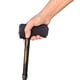 thumbnail image 1 of Funda de espuma Cane Pad Crutcheze Premium con mango en T, color negro, 1 of 8