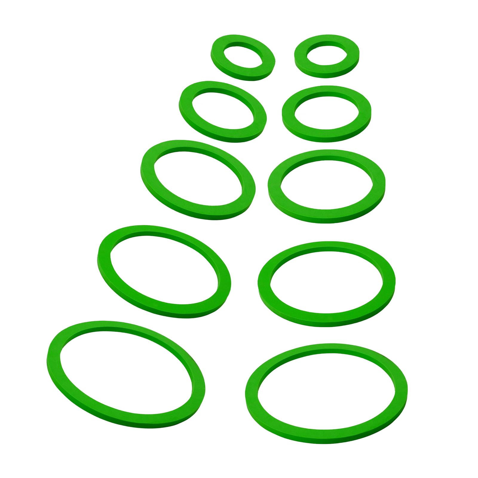 Magideal - Anillo De Alimentación Para Acuario, Anillos De Barrera De Hierba Para Acuario, Anillo De Alimentación Multifuncional Para Acuario, Anillo Flotante Pa Verde