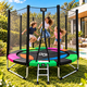 thumbnail image 3 of Cama Elástica 3.05 mts 10ft GlowUp Malla y Escalera Edición Exclusiva P, 3 of 7