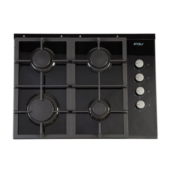 Encimera A Gas Crystal 4g 4 Quemadores 60 Cm