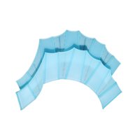 Magideal - Aletas De Natación, Guantes De Natación, Equipos De Silicona, Guantes Para Agua, Guantes De Natación, Aletas De Natación Para Deportes Acuáticos, Nata Azul L Hombres