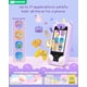 thumbnail image 3 of Teléfono inteligente de juguete KOKODI Kids Unicorn con pantalla táctil y cámara, 3 of 7
