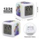 thumbnail image 2 of Amigos Del Árbol Feliz Theme 7 Colors Alarm Clock Digital Led Alarm Clock Gifts For Kids Friends Family, 2 of 6