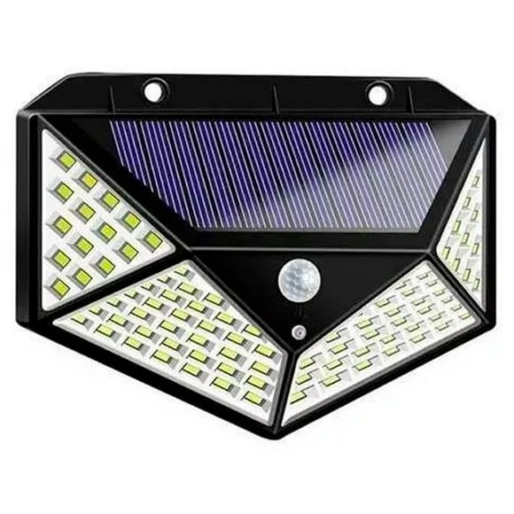 Foco solar de pared con sensor