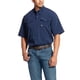 thumbnail image 1 of Camisa ARIAT Rebar DuraStretch azul marino de manga corta, 1 of 3