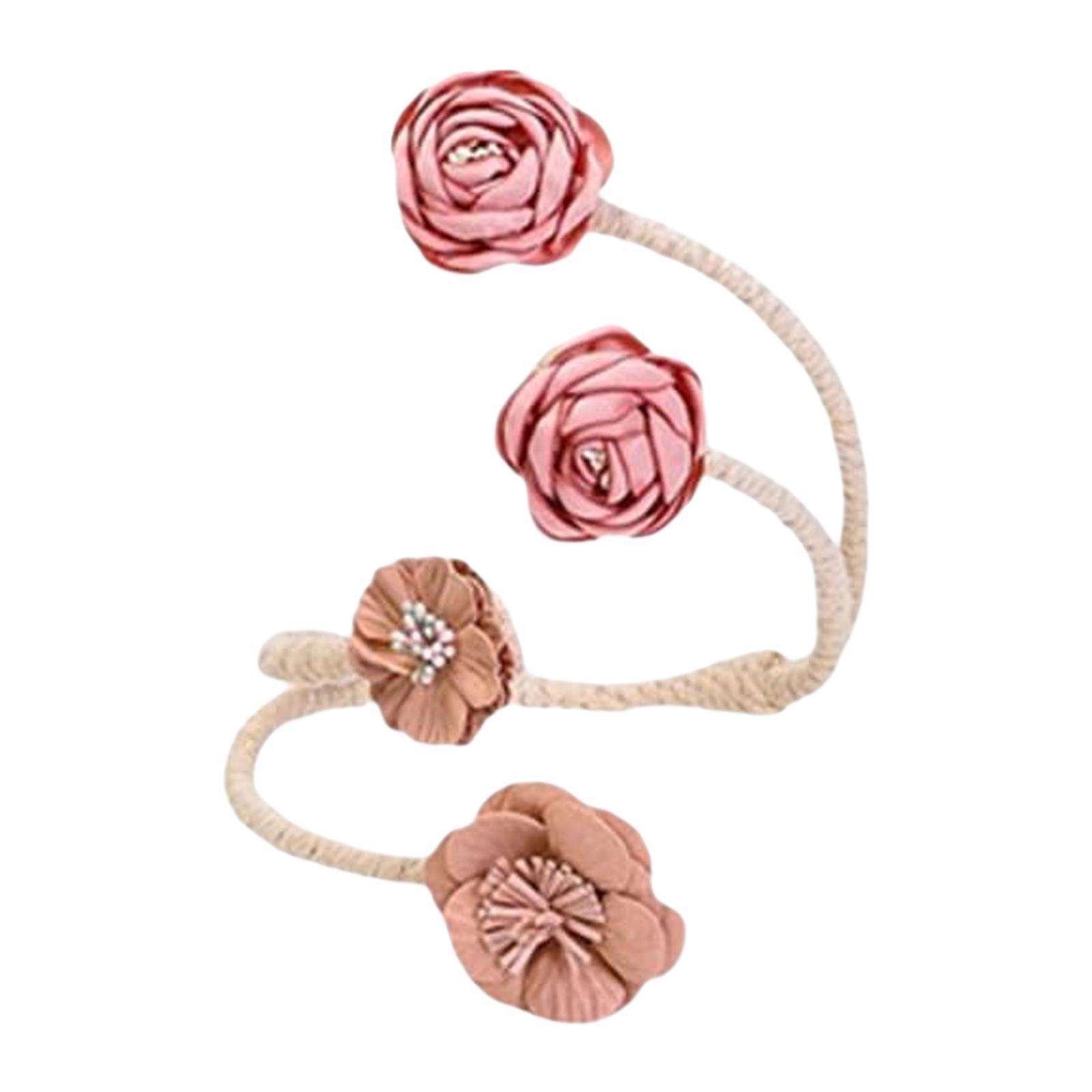 Bothyi - Clip De Retención De La Cortina Bohemian Drapery Biteback Para Guardería Farmhouse Pink