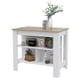 thumbnail image 3 of ISLA DE COCINA 103x70x90 CM FM-009A CAFÉ CLARO Y BLANCO, 3 of 6