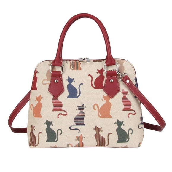 Bolso Signare Cheeky Cat convertible con asa superior