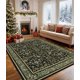 thumbnail image 1 of ALFOMBRA GarveeHome 137x178 cm Lavable Verde y Negro, 1 of 8