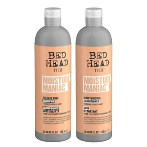 Tigi Moisture Maniac Shampoo And Conditioner Pack 750Ml