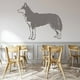 thumbnail image 2 of Decomural Husky Portrait Dog Wall Art WS-34703, 2 of 2