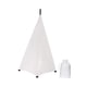 thumbnail image 1 of DJ Light Speaker Stand Cover Iluminación Trípode Stand Scrim Para Eventos Bodas Blanco 2 Lados, 1 of 5