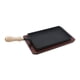 thumbnail image 2 of Plancha de hierro fundido, sartén antiadherente para asar, sartén ergonómica portátil para asar, sartén para huevos, estufas de Gas, Rvs, interiores y, 2 of 5