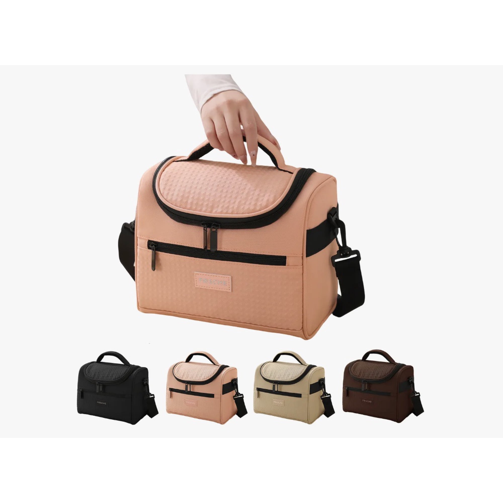 Riqui - Lonchera Térmica Gran Capacidad Coral