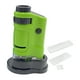 thumbnail image 5 of Microscopio De Bolsillo Ampliación 20x 40x Para Coleccionistas, Fácil De Llevar Verde, 5 of 5