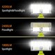 thumbnail image 4 of Linterna de Luz de Trabajo de 18V para Ryobi Batería Li-ion 40W 4200LM Lámpara LED Inalámbrica Reflector Portátil Foco Iluminación de Emergencia, 4 of 7
