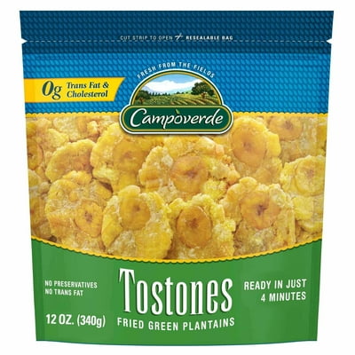 Plátanos Fritos Verdes Tostones 340 G Campoverde