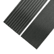 thumbnail image 1 of Tabla tipo Deck WPC Piso Doble Estría Gris QRubber, 1 of 2