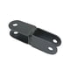 thumbnail image 4 of Soporte de polea doble para máquina de poleas de cable y central eléctrica como soporte de rueda de polea con construcción ligera y estable para levan Cruz en forma de U, 4 of 5