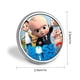 thumbnail image 2 of El bebé jefe 3-Theme Round Button Badge: Premium Metal Construction, Ideal for High-End Events 2.8 cm, 2 of 6