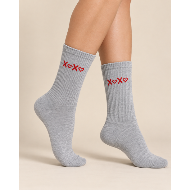 Calcetines Deportivos Unisex Xoxo Love