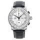 thumbnail image 1 of Reloj Quartz Para Hombre 100 Jahre Cronógrafo Correa De Cuero Dial Plateado 86701, 1 of 2
