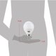 thumbnail image 4 of Ampolleta LED Mini Bola 4W Luz Cálida Base E14, 1 Un, 4 of 5