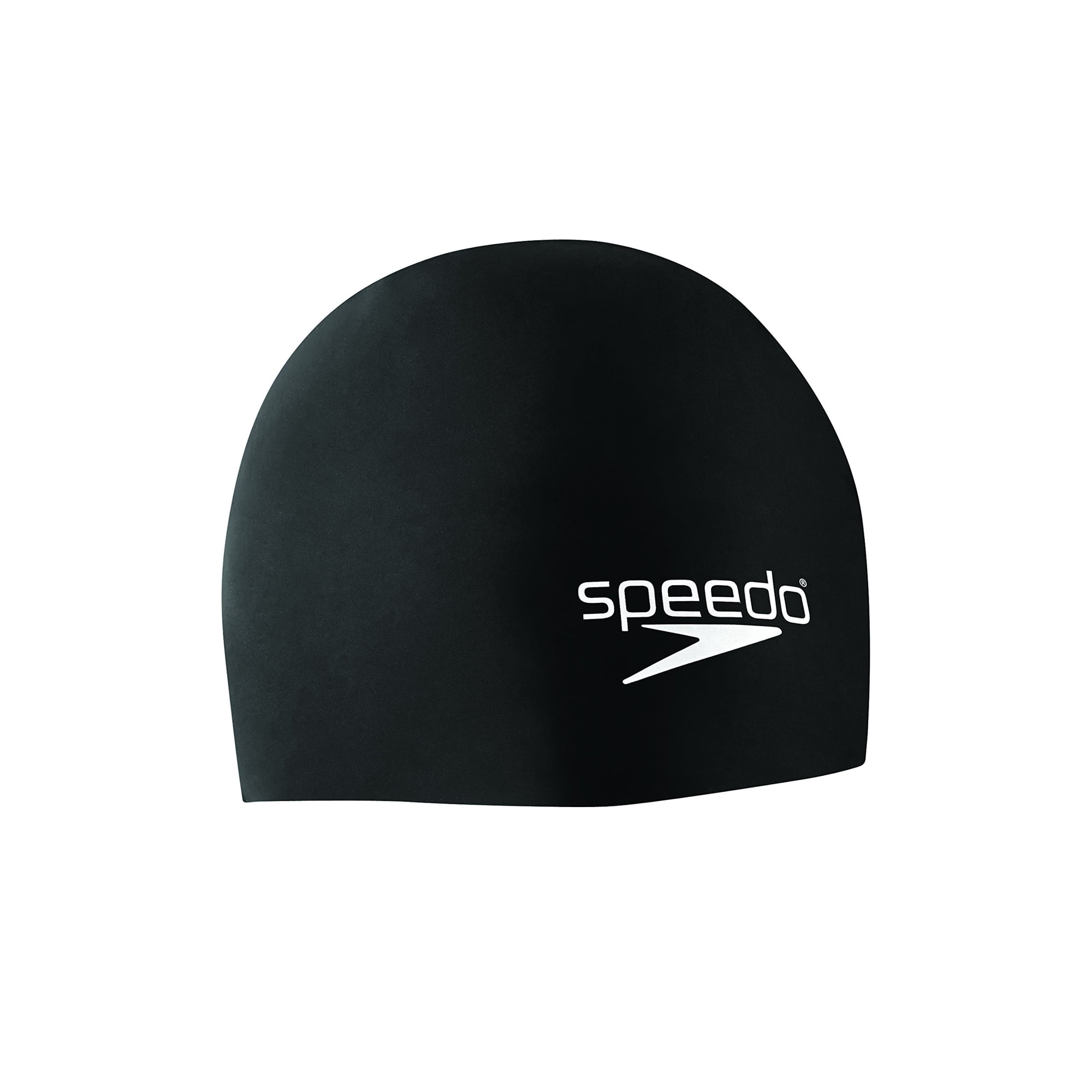 Gorro De Natación Speedo De Silicona Elastomérico Para Adultos, Unisex, Negro