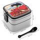 thumbnail image 2 of Inuyasha Fiambrera de Doble Capa, Contenedor de Almuerzo Portátil Apilable, Almacenamiento de Alimentos Hermético a Prueba de Fugas, 1000ml, 2 of 6