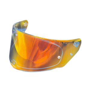 Ioensy - La Visera Para Casco De Motocicleta Reemplaza La Visera Resistente Para Casco Ls2 Ff353 Rojo