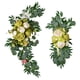 thumbnail image 2 of Granja Flores Artificiales Arco Decoración Colgante Para Dormitorio Ceremonia Vacaciones Verde, 2 of 5