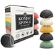 thumbnail image 1 of Set de esponjas Konjac Bare Essentials Living (paquete de 10) con carbón, 1 of 7