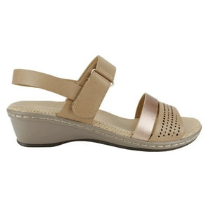 Sandalia New Walk Mila Beige
