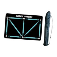 Magideal - Estera De Entrenamiento De Pasos De Fútbol, Suministros De Estera De Fútbol, Entrenamiento De Regateo, Estera De Entrenamiento De Fútbol Para Niños De Verde