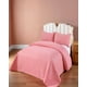 thumbnail image 3 of Cubrecama De Verano Unicolor Con Pompon 2p Color Rosado, 3 of 4