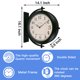thumbnail image 2 of RELOJ BESTIME 41 cm Doble Cara con Marco Metálico Negro, 2 of 7