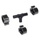 thumbnail image 1 of Camiseta PEXLOCK 30820 1/2 x 1/2 x 1/2 negra, 1 of 1
