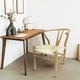 thumbnail image 3 of Pack 2 Sillas Comedor Whishbone Madera Café, 3 of 5