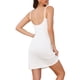 thumbnail image 3 of INSPIRE CHIC Mujer Camisón con Tirantes Vestido Suave sin Mangas S Blanco, 3 of 6
