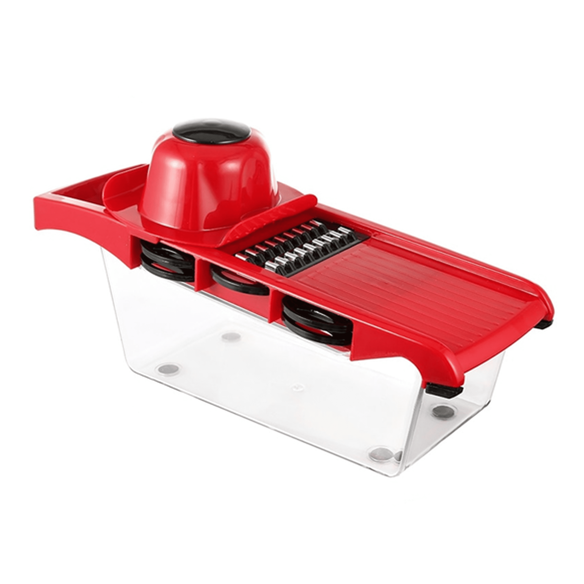 Genérico - Picador Cortador De Verduras Y Frutas Filoshark Rallador Rojo