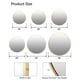 thumbnail image 5 of Espejo redondo IDEALHOUSE de 45 cm con marco de metal dorado HD Reflection, 5 of 9