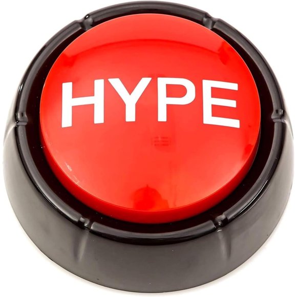 Botón de sonido Sound RX Hype Button, bocina DJ