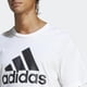 thumbnail image 3 of Camiseta adidas Essentials Single Jersey Big Logo blanca para hombre, 3 of 9