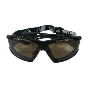 Lentes De Seguridad Bolle Rush+ Gris Con Correa Ensamblada Gris