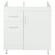 thumbnail image 1 of Mueble base de cocina blanco cajones izquierdo 78x49x90 cm (No Incluye Cubierta), 1 of 3